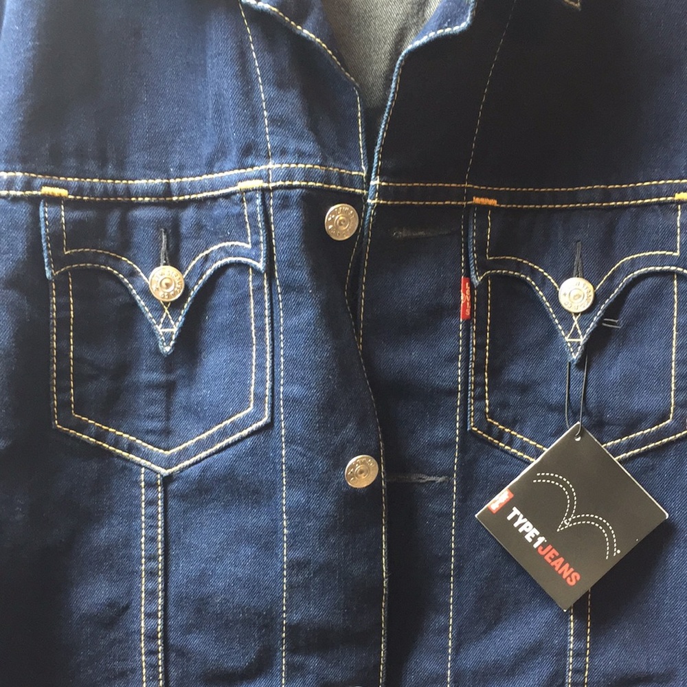 Levi’s Men’s Type 1 Iconic Jeans Jacket NWT - Picture 9 of 14